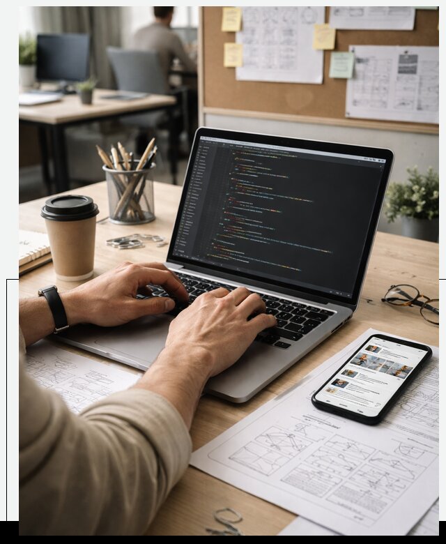 Разработка и запуск кастомных социальных сетей в Коломне