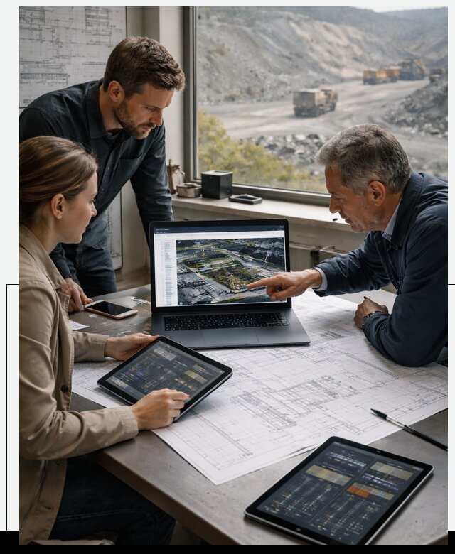 Разработка и внедрение систем для горнодобычи в Коломне