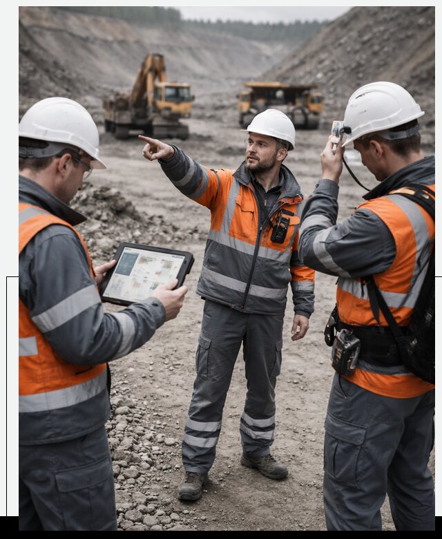 Система контроля персонала для горнодобывающей отрасли в Коломне