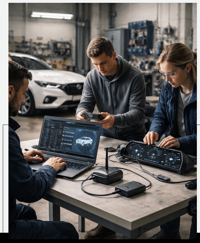 Разработка Connected Car и ПО для автопрома в Коломне