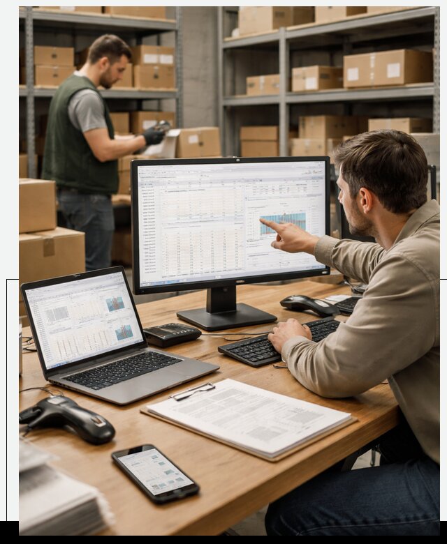 Автоматизация торговых сетей: ERP и учёт в Коломне под ключ