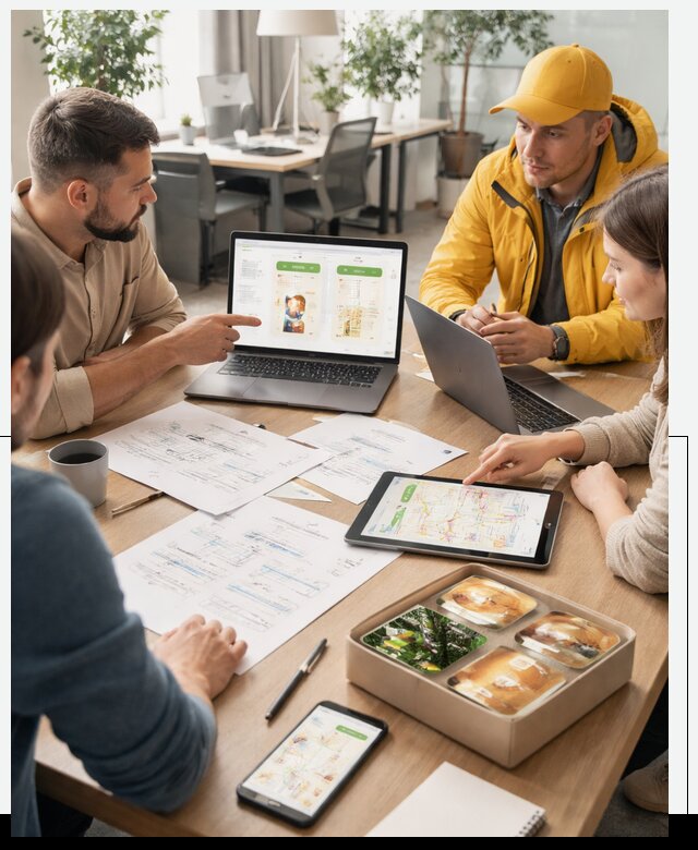 Разработка агрегатора доставки еды в Коломне от 15209 р., АвикейКлм