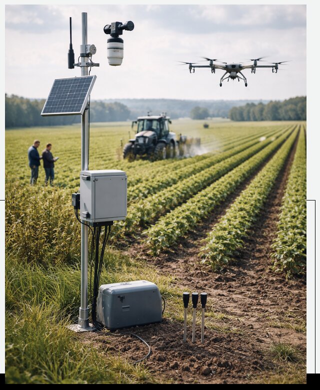 Разработка IoT мониторинга полей в Коломне от 8618 р. | АвикейКлм