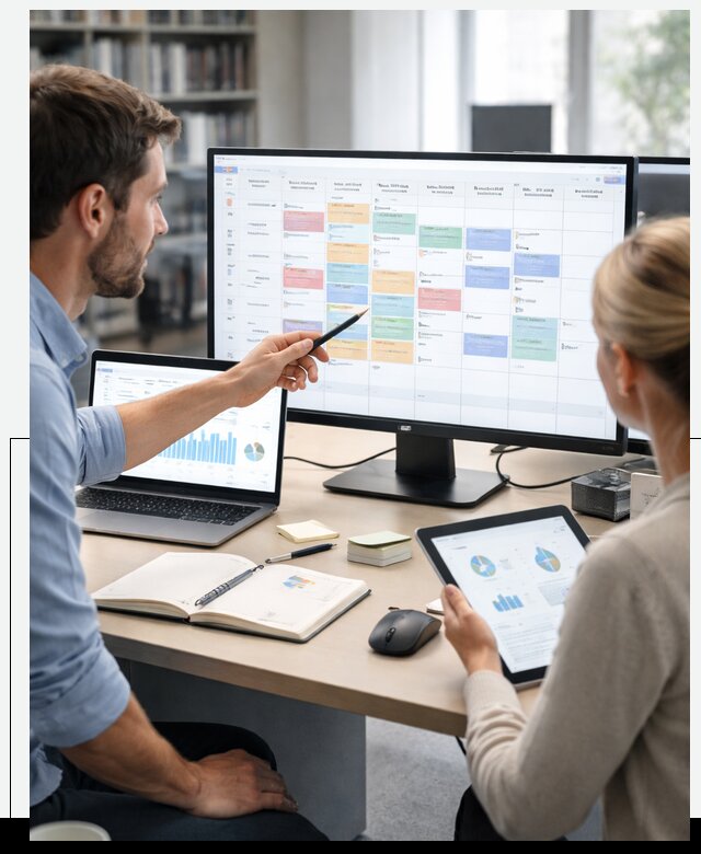Разработка системы расписания занятий для вуза в Коломне